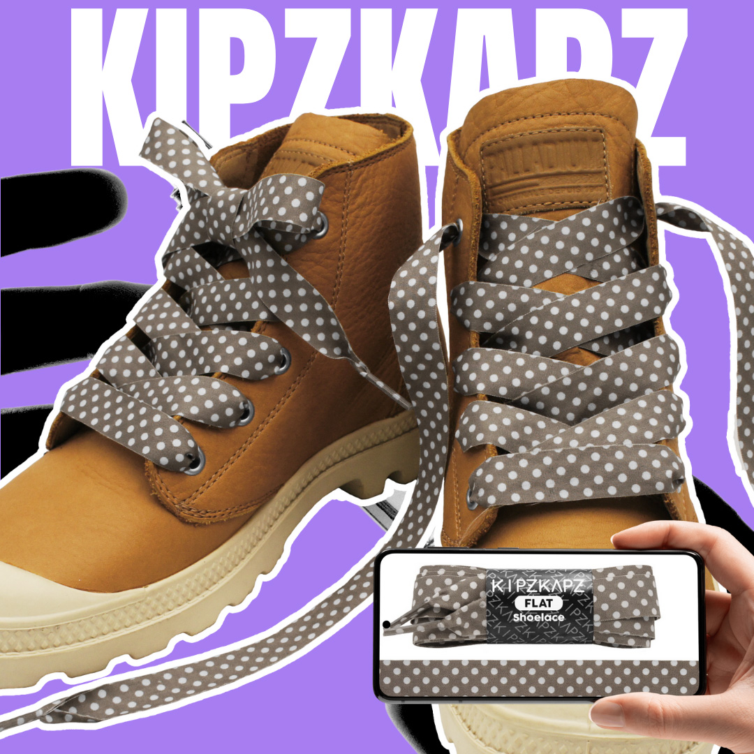 RFS3C – POLKADOT BEIGE WHITE – 17MM – Shoe 3