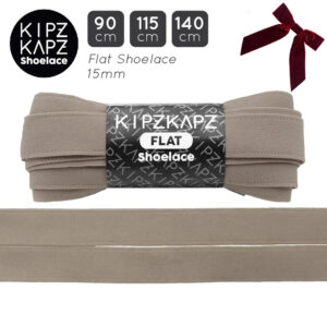 RFS4C - Flat Ribbon Velvet Beludru 15mm - Beige