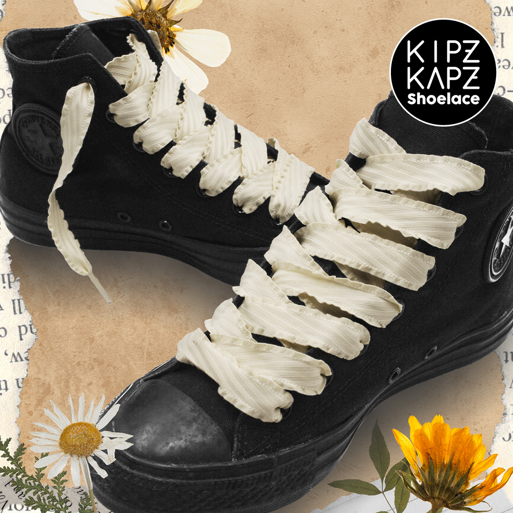 RFS5C RENDA LACE TRIM RIBBON CREAM – 17MM – SHOE 1